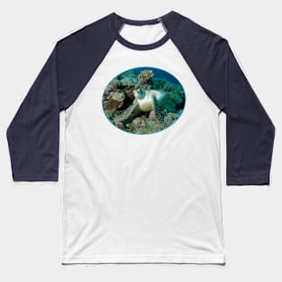 Sea turtle | Break on the way | Baseball T-Shirt